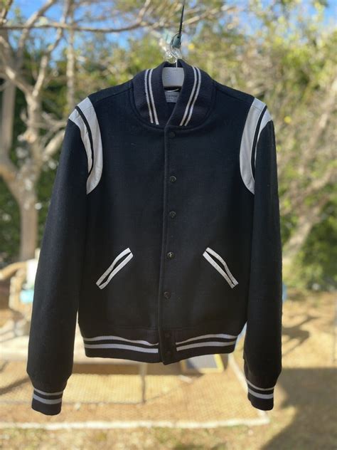 ysl vintage jacket|YSL teddy jackets for men.